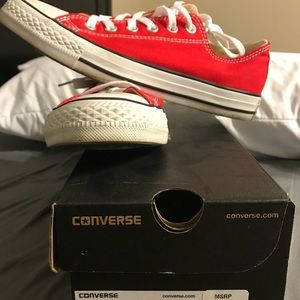 Red converse
